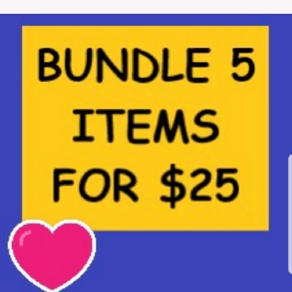 BUNDEL 5 ITEM IN MY CLOSET.